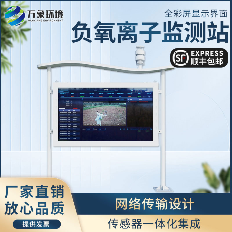 彩屏負氧離子監測站